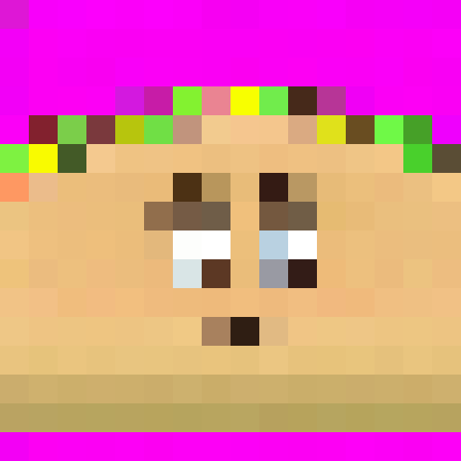 cartoon taco with big eyes, pink background, visible pupils, game icon, 16x16, pixel art, close up, portrait