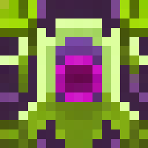 cactus with purple flower on top, close up, game icon, white background
