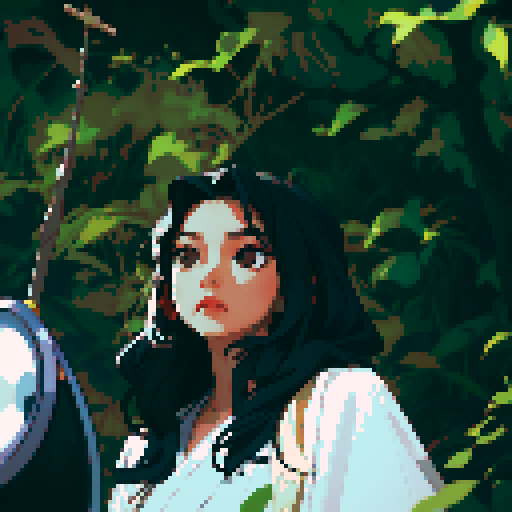 Southeast Asian woman, long wavy hair, White skin, oval face, black eyes, age 20, wearing a robe