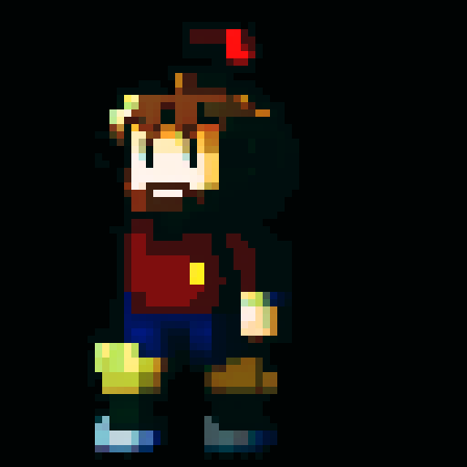 A man similar to the reference I sent is walking. When 4 pictures come together, he will walk, but let it be natural.