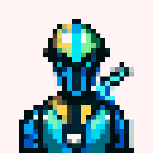 armour, medieval knight, intricate detailing, metallic sheen, bold colors, 8-bit aesthetic, sharp edges, glossy finish, layered design, reflective surfaces, vibrant pixelation, sRGB color profile