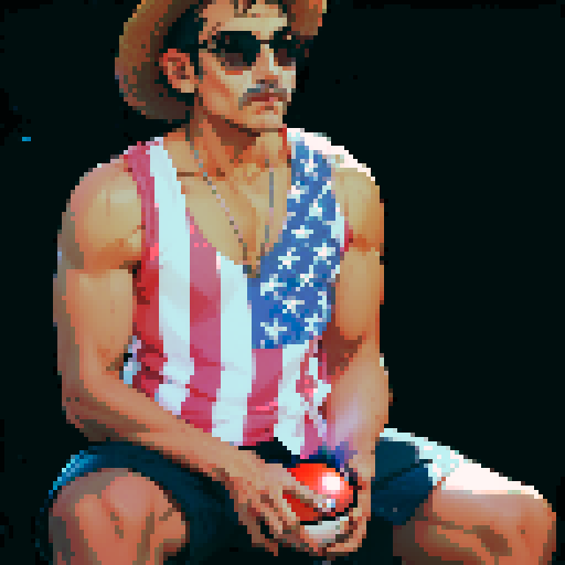 Male Hispanic holding Pokéball 