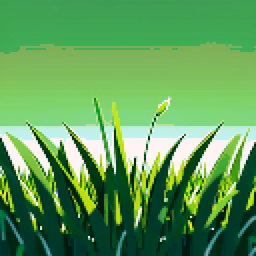 solid color background, photorealistic single blade of grass
