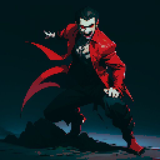 blood splatter, vampire attack, dynamic, vampire claws, vampire fangs, blood, full-body image, male, male vampire, man, full-body