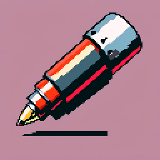 Full metal jacket bullet. on a solid color background so I can easily remove the background