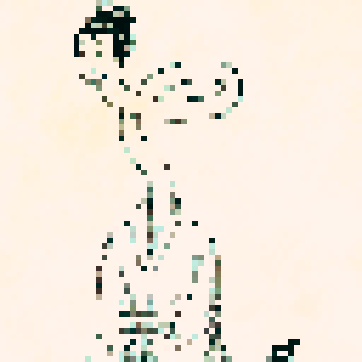 Rokurokubi yokai JRPG Portrait