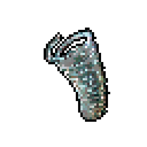 a coiled metal spring