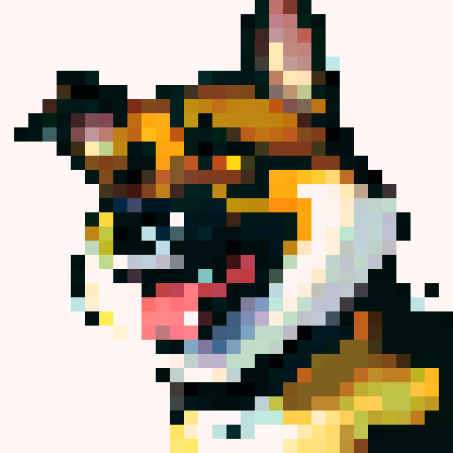 Cute german Shepard dog