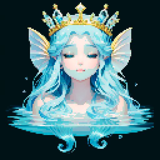 Create a close-up image of a mermaid with a crown in a western classical style, with her face partially submerged underwater. Half of her face is above the water's surface, revealing her beautiful features. The crown should have an ethereal, shimmering quality, adding to her majestic presence.
Cozy Character
4 images