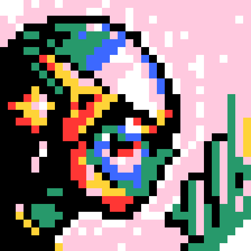 robot looking at spark of light