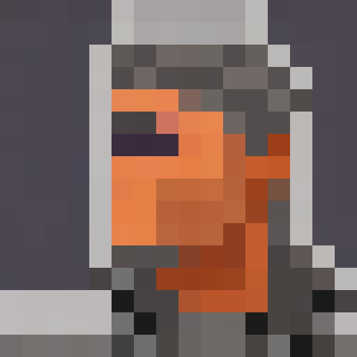 male with mullet smirking