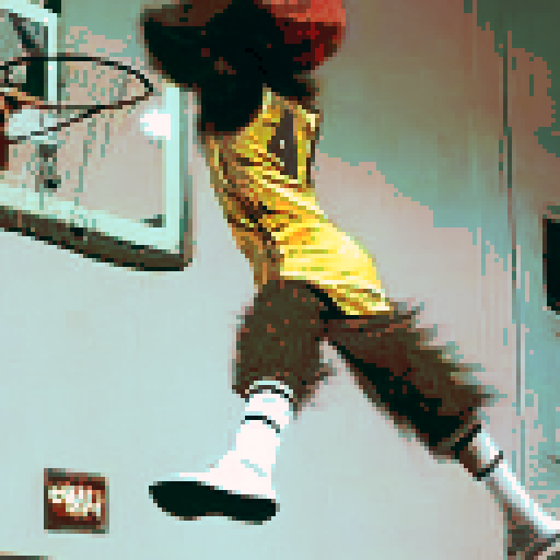 Pixel art lucas arts videogame style. With bright colours