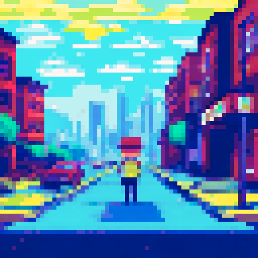 A walking Dad with a Babybuggy on a street