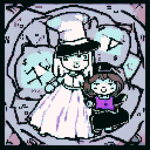 A group of adventures gather around a campfire telling stories to eachother. The male warrior is leaning forward, on hand resting in his lap, the other raised up in a jovial manner as he regales the tales of his travels. The female wizard, whom is rather voluptuous, keeps to herself as she reads her book of spells in one of her hands, the other playing with a little flame wick. The wizards legs are crossed  under her long violet dress, her big rimmed hat resting stop of her head.