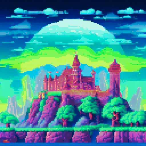 beautiful dramatic aurora borealis over an adorable town at night 