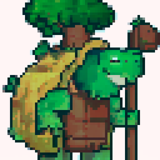 fantasy turtle character, happy and sad expressions, pixel art, vibrant colors, detailed scales, shimmering shell, whimsical eyes, expressive eyebrows, textured background, dynamic lighting, sRGB