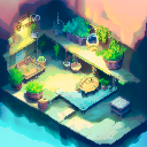 Scary building interior silhouette dark