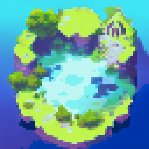 A towering, cylindrical space station surrounded by glowing green energy fields, set against a vast expanse of stars in a landscape portrait