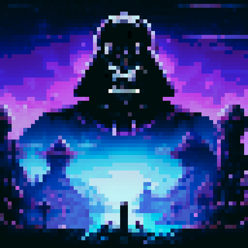 Darth Vader in a dark and obscure way in the dark ((extremely detailed and love deformations)) on the death star ((me extremely quality)) in 4k/8k detailed lighting and cinematic aspects