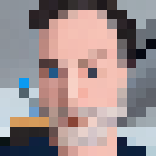 portrait man with blue eyes and beard