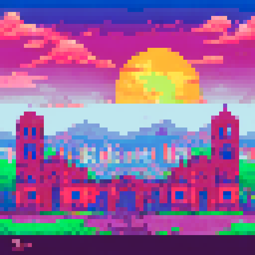 Background of houses in Mexico City