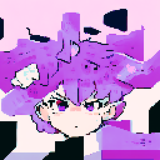 A Pixelart Texture displaying Amethyst texture that is 600x600 Pixel and Tiling