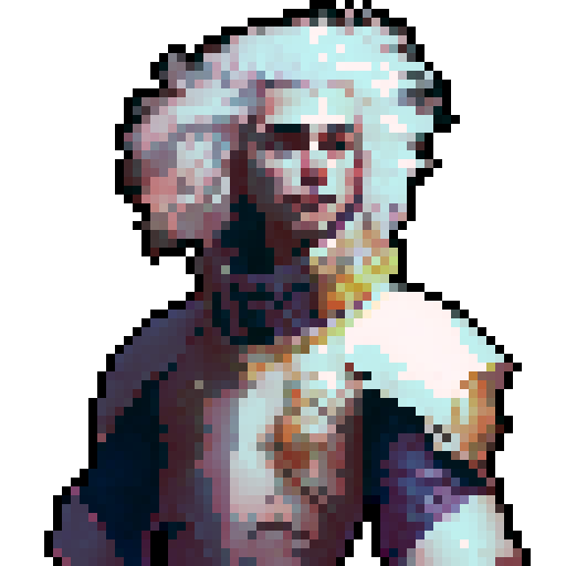 A kimdomg hearts style character, male, with long hair and sinuous white armor inlaid with stones