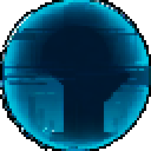 force field shaped like an orb without person inside