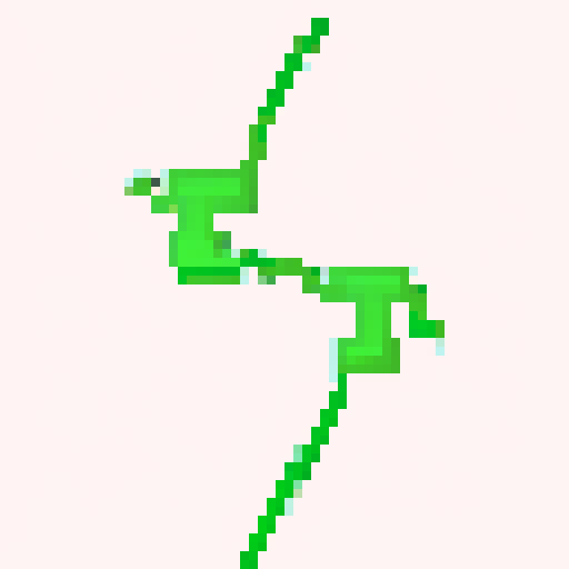 two green arrows (going up)