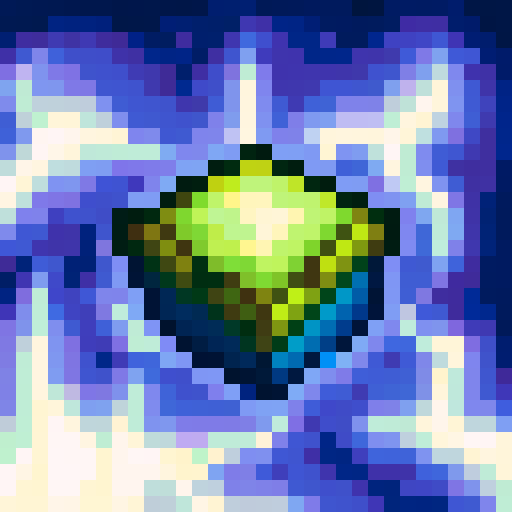 sudden growth, blue gelatinous cube