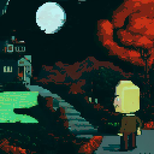 Square jaw protagonist in the bottom right with cigarette and shiny golden gun in left hand, dark green top, brown trousers, only change the character
