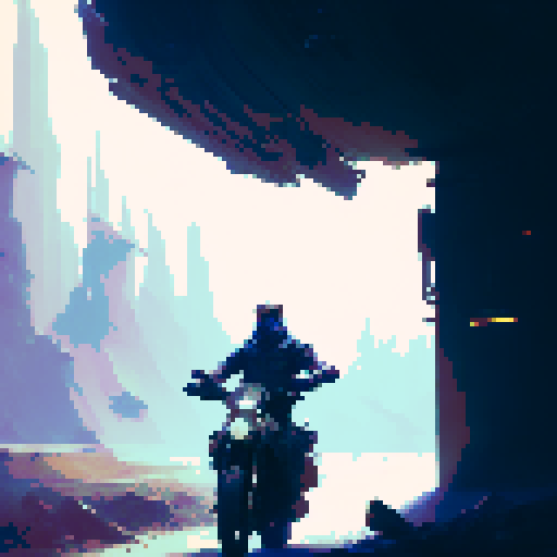 
man on a motorbike