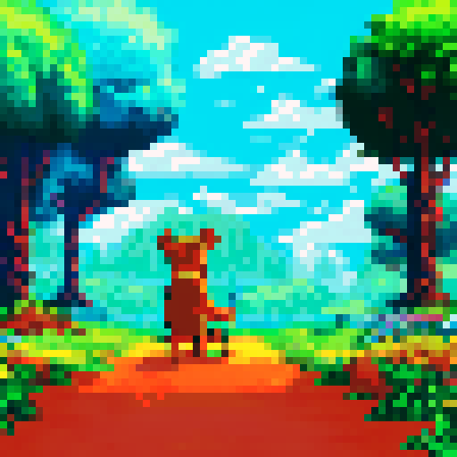 Make me happy animal holding phone in meadow clear sky