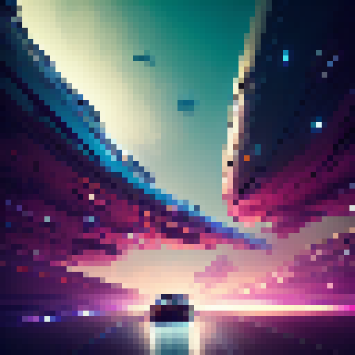 Vibrant and futuristic,
Super rare cars shine with neon lights,
Rocketing through the city at night.