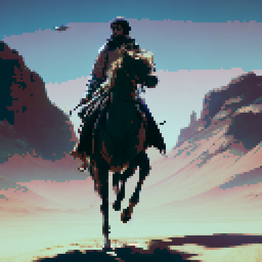 moroccan man riding a horse while firing with a gun in the sky and practicing Tborida sport 