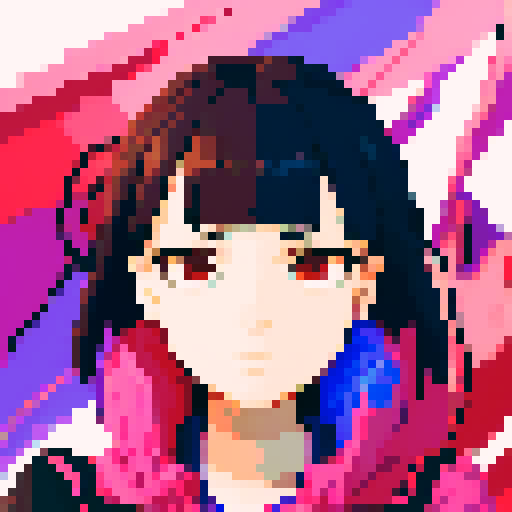 Make a sick looking unique and very cool anime profile picture that I can create more models from as a reference