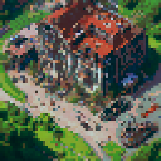 rpg starting town that is more similar to a city not a big city but a small one preferably with little amounts of grass and mostly bricks and cobble on the street and 2 story homes and markets with also local fish places its a island with a port in the town so it should have a sea type feel and have a fish market nearby.