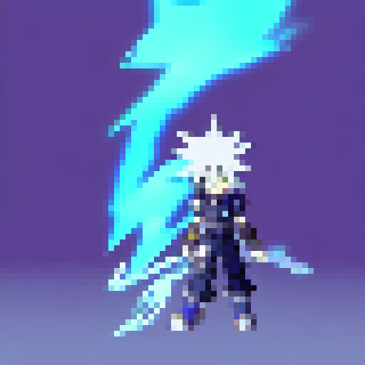 Cloud from Final Fantasy 7, to be used on a 2d side-scrolling game