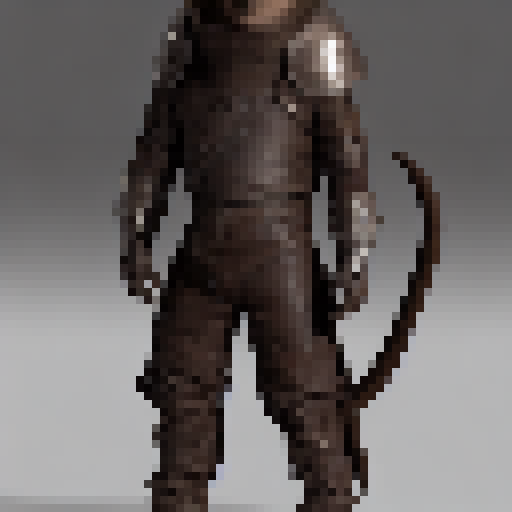 goblin in leather armor