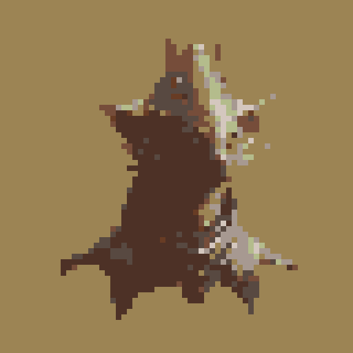 small fantasy icon of ratman spearman
