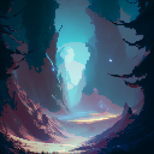 mythological unicorn, moonlit wildflower forest