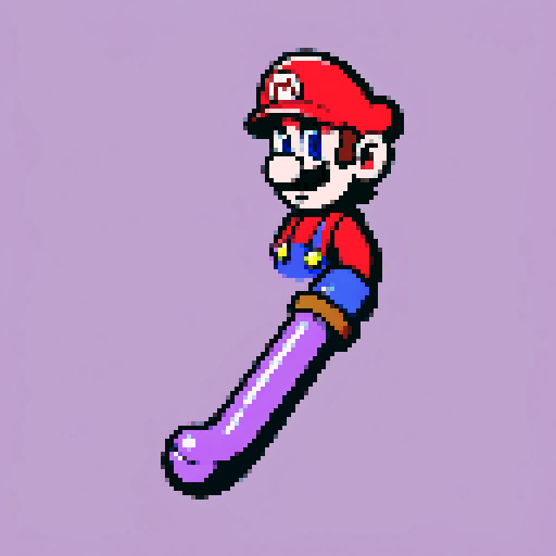Mystery pipe from mario. on a solid color background so I can easily remove the background