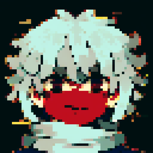 weaponsmith portrait, middle ages, plate armor, helmet, pixel art, non-vibrant colors