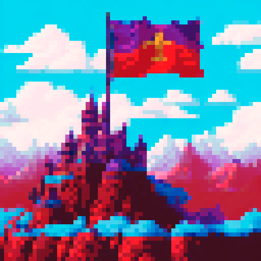 waving medieval flag banner, gothic flag wikimedia commons purple eagle flag