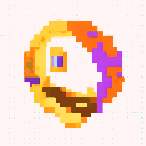 a pixelated piece of paper ripped from notepad