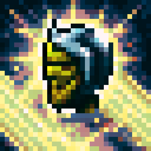 perler bead design knight