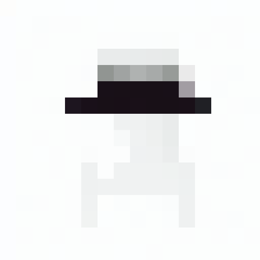 hat, game icon, 16x16, pixel art, close up, portrait, vibrant colors, intricate stitching, detailed embroidery, textured fabric, unique patterns, glossy finish, stylized shadows, dynamic lighting, whimsical design, exaggerated proportions, bold lines, vibrant gradients, crisp pixels, eye-catching contrast