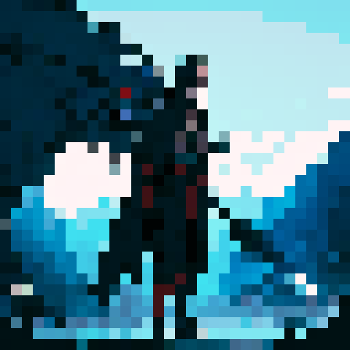 skeleton monster, low level, weak, sword or axe, standing ready to strike, pixel art, sRGB