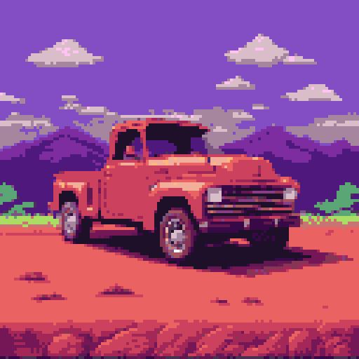 red truck