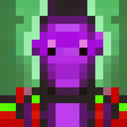 A spectral figure, wreathed in purple and black shadows, glides through the emptiness of space, a sinister grin upon their face, their eyes glowing with otherworldly power.